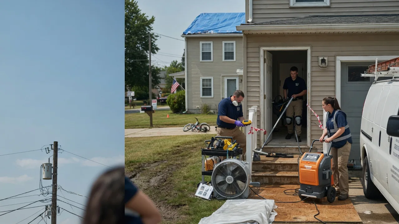 Water Damage Repair in Monmouth Junction, NJ near me